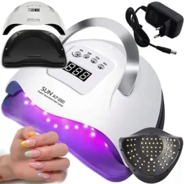 lampa-do-paznokci-mocna-manicure-hybrydy-zele-timer-uv-led-220w-pedicure