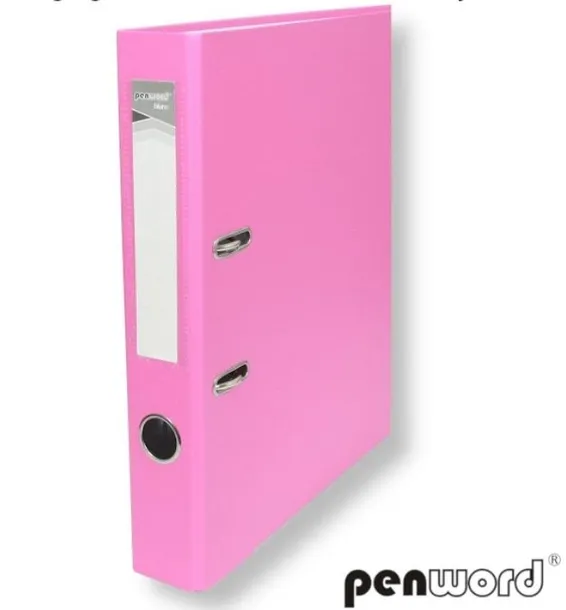 segregator-a4-z-okuciem-5cm-rozowy-waga-z-opakowaniem-0-37-kg