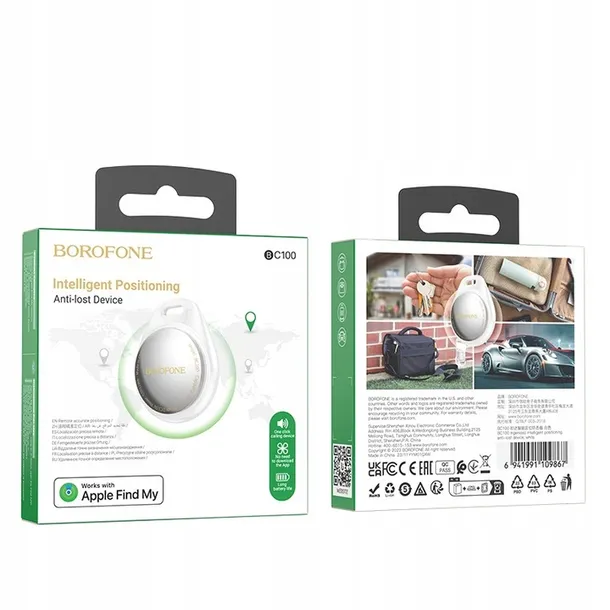 borofone-lokalizator-tracker-bc100-ingenioso-bialy-model-bc100-stan-nowy