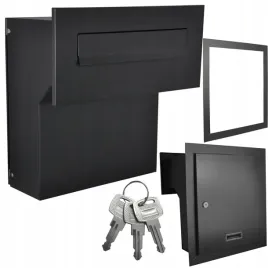 skrzynka-na-listy-przelotowa-do-muru-dwustronna-czarny-mat-3-klucze-ramka