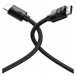 ugreen-kabel-przewod-dlugi-wytrzymaly-szybki-hdmi-2-0-4k-1m-czarny