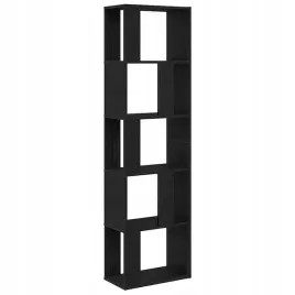 regal-na-ksiazki-przegroda-pokojowa-czarny-dab