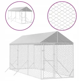 kojec-dla-psa-z-dachem-srebrny-2x6x25-m-stal