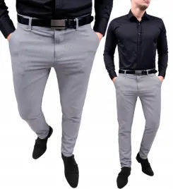 wizytowe-spodnie-meskie-bialo-czarne-pepitka-slim-fit-dopasowane-33