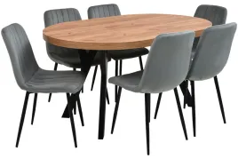 6-tapicerowanych-krzesel-i-stol-okragly-rozkladany-do-2m-dab-craft-salon