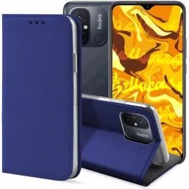 etui-z-klapka-do-xiaomi-redmi-12c-10c-granatowe-zamykane-magnetyczne-case