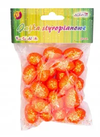 jajka-styropianowe-brokatowe-aliga-pomarancz-3cm-25szt-wpj-5755-wielkanoc