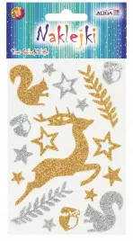 naklejki-brokatowe-swiateczne-jelonek-miedziano-srebrne-aliga-nkx-8979