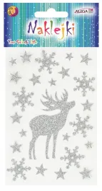 naklejki-brokatowe-swiateczne-renifer-srebrne-aliga-nkx-8979