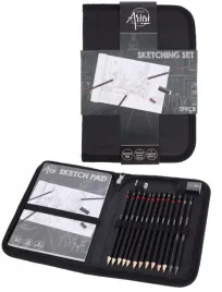 zestaw-olowkow-do-szkicowania-w-etui-creative-artist-szkicownik-5h-5b-17el