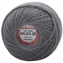 kordonek-ariadna-muza-20-kolor-1635a-szary
