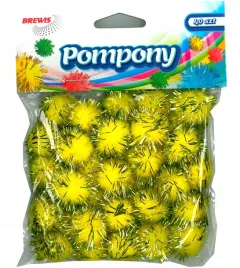 pompony-dekoracyjne-metalizowane-brewis-40-szt-20mm-zolto-zlote-pom22