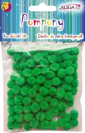 pompony-dekoracyjne-aliga-zielone-1cm-120s-pom-302
