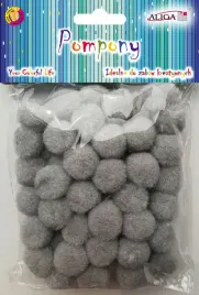pompony-dekoracyjne-aliga-szare-2cm-60szt-pom-411
