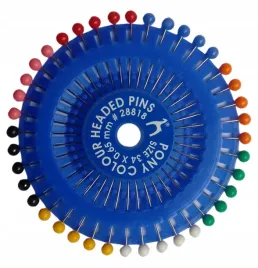 szpilki-rozetka-40-szt-34-mm-kolorowe-pony-28818