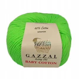 wloczka-gazzal-baby-cotton-kolor-neon-zielony-27