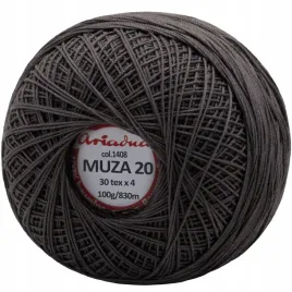 kordonek-ariadna-muza-20-kolor-1408-ciemny-szary