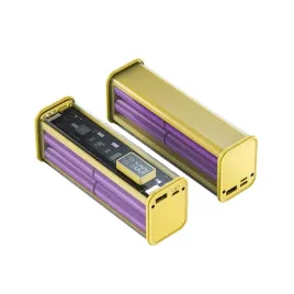 powerbank-techpower-85wh-28-800mah-qc-pd25w-lcd-zolty-kabel-usb-c-100w