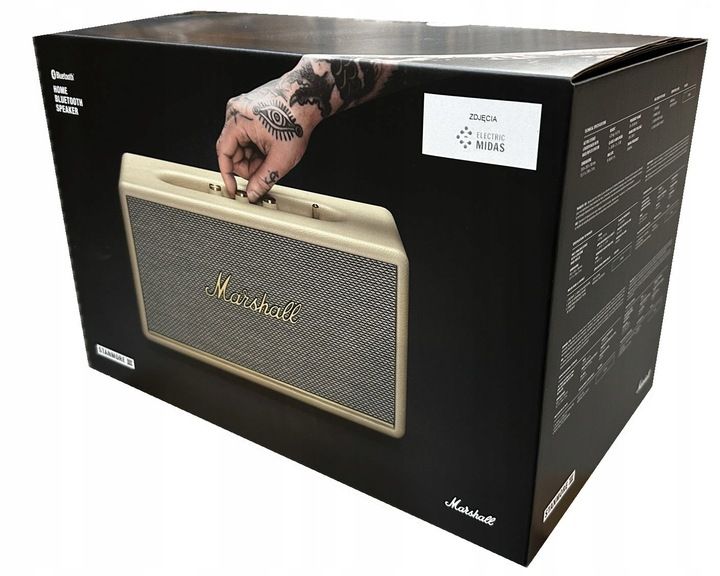 MARSHALL STANMORE III CREAM kremowy głośnik BLUETOOTH retro