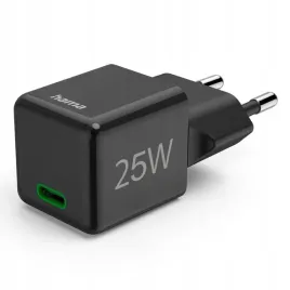 ladowarka-sieciowa-hama-usb-c-czarna-25-w-gan-pd-qc-szybkie-ladowanie