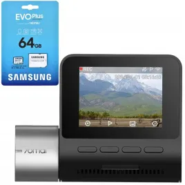 70mai-wideorejestrator-a510-kamera-hdr-karta-samsung-64gb-evo