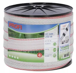 tasma-ogrodzeniowa-profi-200m-x-40-mm-bialo-czerwona-kerbl