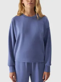 4f-bluza-bawelniana-damska-bez-kaptura-f1342-niebieska