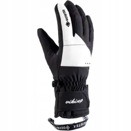 viking-rekawice-narciarskie-damskie-sherpa-gtx-ski-lady-czarno-biale