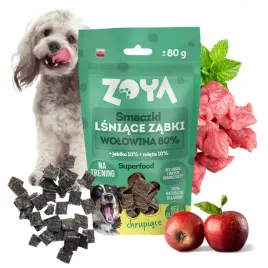 smaczki-treningowe-przysmak-dla-psa-lsniace-zabki-wolowina-80g-zoya