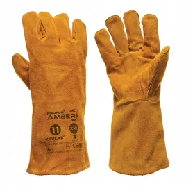 rekawice-ochronne-spawalnicze-kevlar-amber-r-11-xxl
