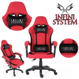 fotel-gamingowy-dla-graczy-infini-system-red-obrotowy-dla-graczy-extreme