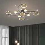 lampa-sufitowa-wiszaca-zyrandol-led-krysztaly-luksusowa-sterowana-pilotem-pomieszczenie-biuro-jadalnia-korytarz-schody-kuchnia-pokoj-dzieciecy-salon-sypialnia-uniwersalne