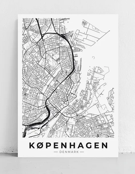 plakat-mapa-plan-miasta-kopenhaga-50x70-cm-rodzaj-bez-ramy