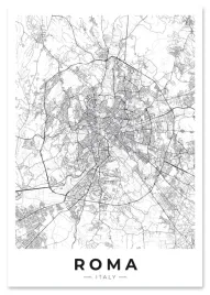 plakat-mapa-rzym-plan-miasta-50x70-cm