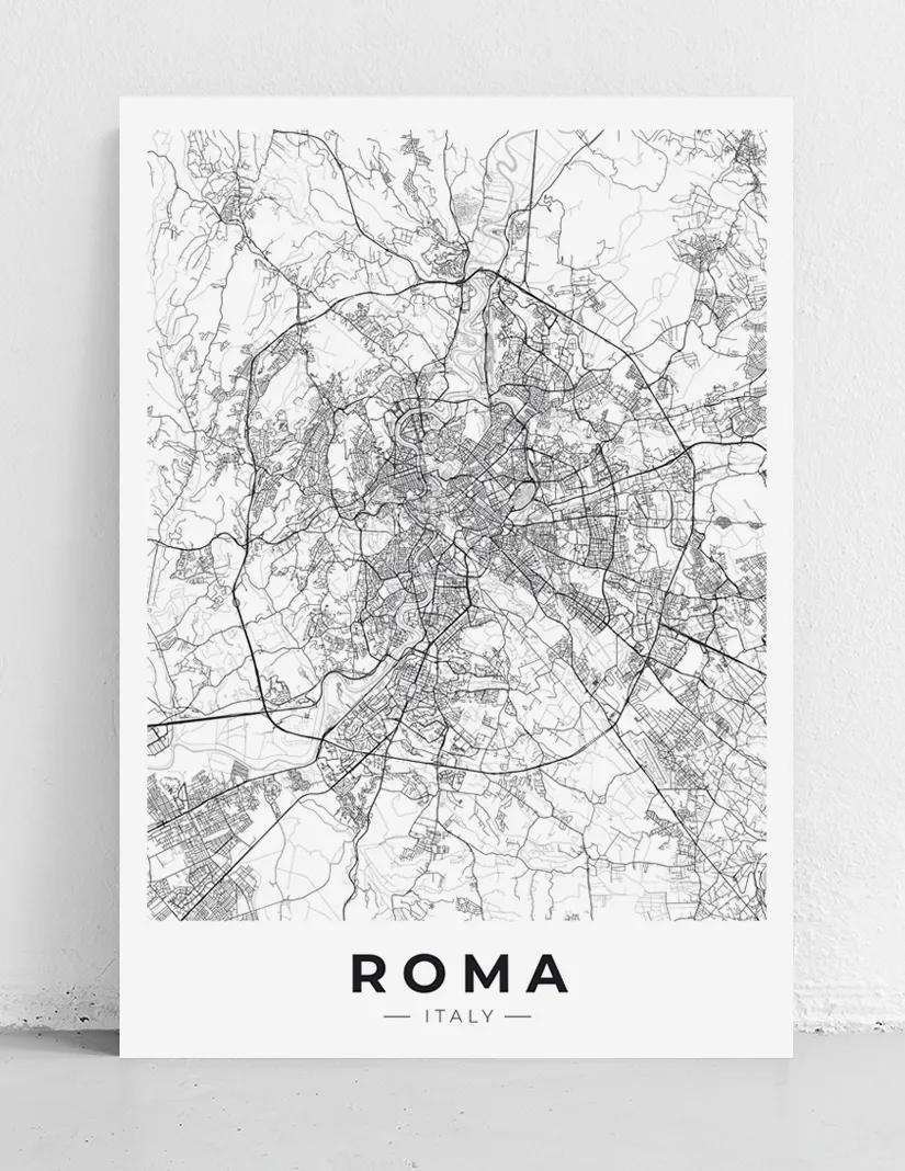 plakat-mapa-rzym-plan-miasta-50x70-cm-stan-nowy