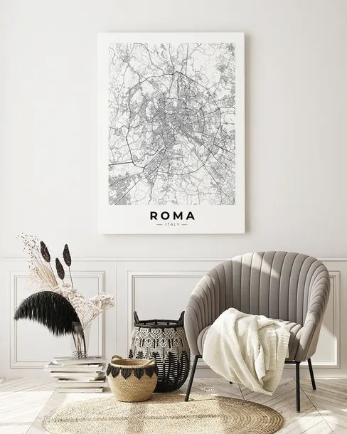 plakat-mapa-rzym-plan-miasta-70x100-cm-marka-bez-marki
