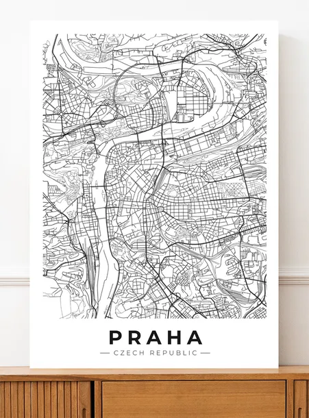 plakat-mapa-plan-miasta-praga-21x297-cm-a4-marka-bez-marki