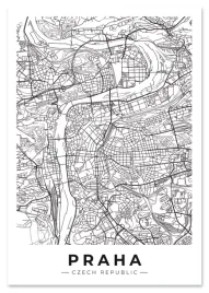 plakat-mapa-plan-miasta-praga-30x40-cm