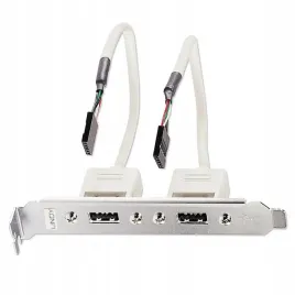 oslona-tylna-pc-lindy-usb-2-0-2-porty-6utp-003o