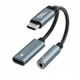 adapter-microconnect-usb-c-do-usb-c-pd-i-audio-srebrny-13cm-mc-usbc-audio