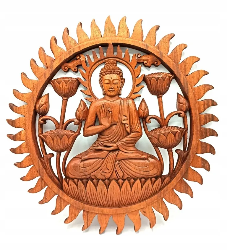 dekoracyjny-panel-scienny-budda-i-lotos-40-cm-stan-nowy