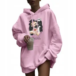 bluza-damska-oversize-luzna-sorry-i-have-no-time-for-romance-xxl