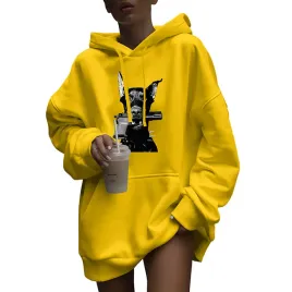bluza-damska-oversize-luzna-z-kapturem-doberman-pistolet-aesthetic-xxl