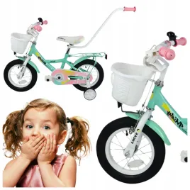 rower-dzieciecy-rowerek-dla-dziewczynki-koszyk-i-stopka-12-cali-zielony
