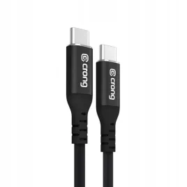 crong-soft-link-kabel-100w-pd-5a-usb-c-do-usb-c-200cm-czarny