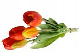 tulipany-gumowane-x-5-38cm-pomaranczowe