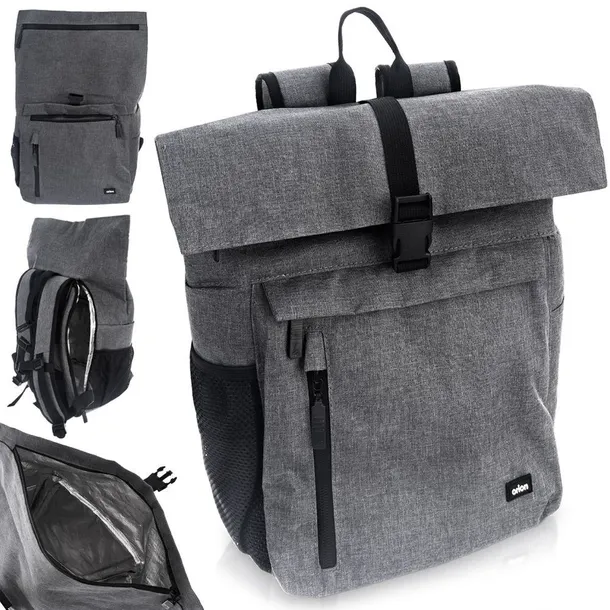 torba-termiczna-plecak-szara-15-l-wysokosc-37-cm