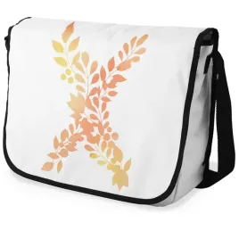 torba-mlodziezowa-le-jardin-na-ramie-z-pomaranczowym-wzorem-w-liscie