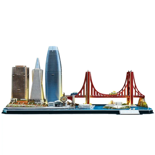 puzzle-3d-cityline-led-san-francisco-kolekcja-cityline