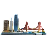 puzzle-3d-cityline-led-san-francisco-kolekcja-cityline